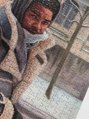 Artist Mario Moore Collector Edition Jigsaw Puzzle