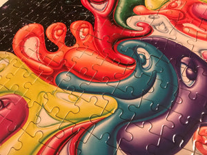 Artist Kenny Scharf Puzzle: Unlimited Collector Edition Jigsaw Puzzle