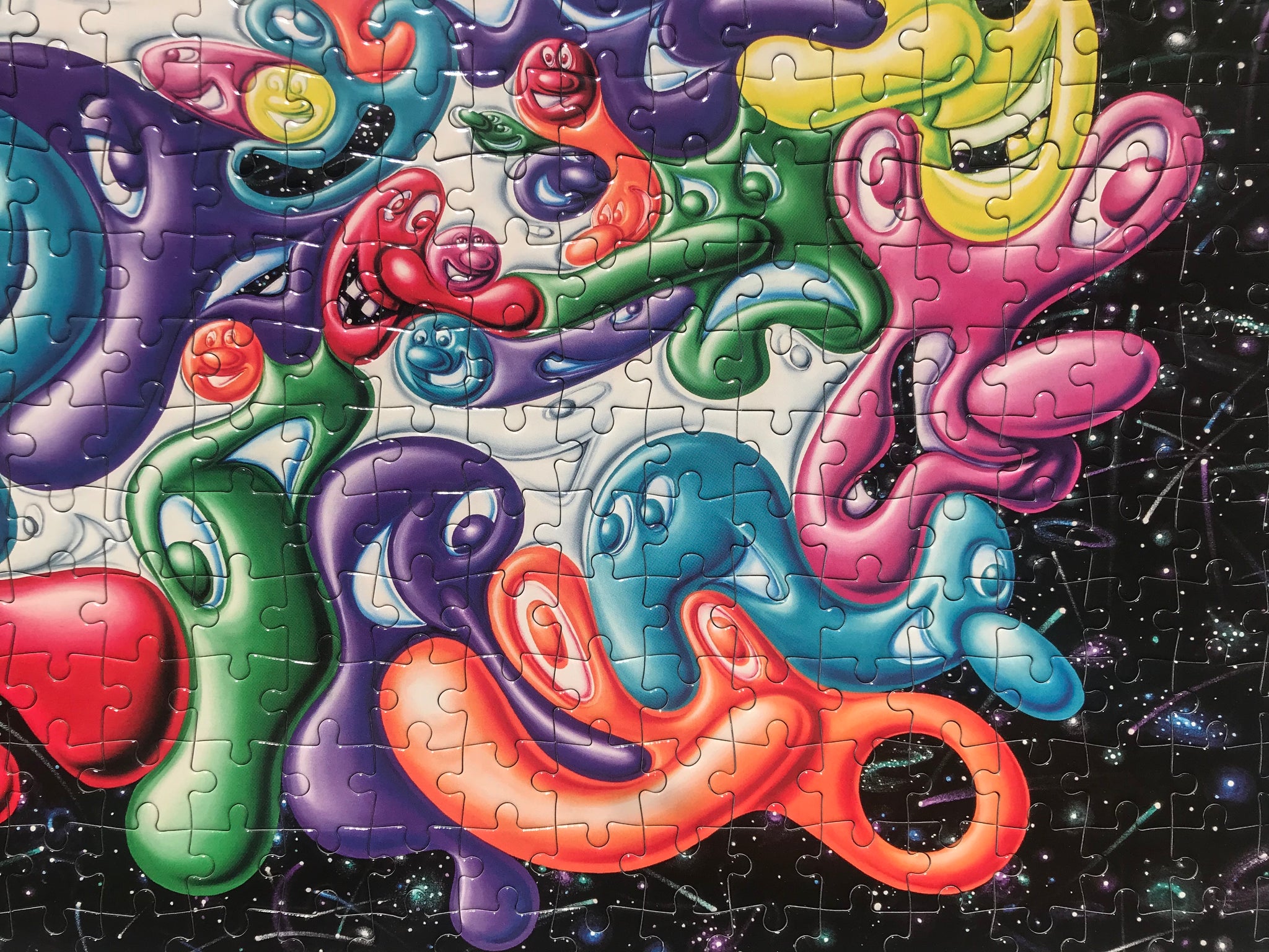 Artist Kenny Scharf Puzzle: Unlimited Collector Edition Jigsaw Puzzle