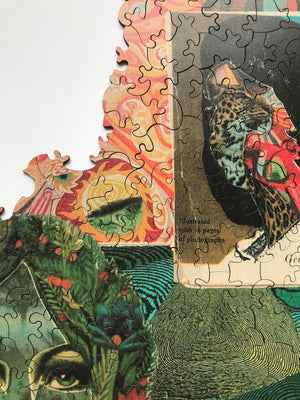 Artist Jonah Freeman and Justin Lowe Victorian-Cut Wooden Jigsaw Puzzle