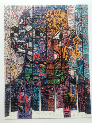 Artist Gerald Chukwuma Double-Sided Collector Edition Jigsaw Puzzle