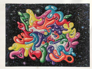 Artist Kenny Scharf Puzzle: Unlimited Collector Edition Jigsaw Puzzle