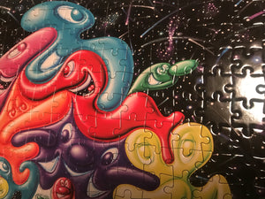 Artist Kenny Scharf Puzzle: Unlimited Collector Edition Jigsaw Puzzle