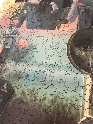 Artist Jonah Freeman and Justin Lowe Victorian-Cut Wooden Jigsaw Puzzle