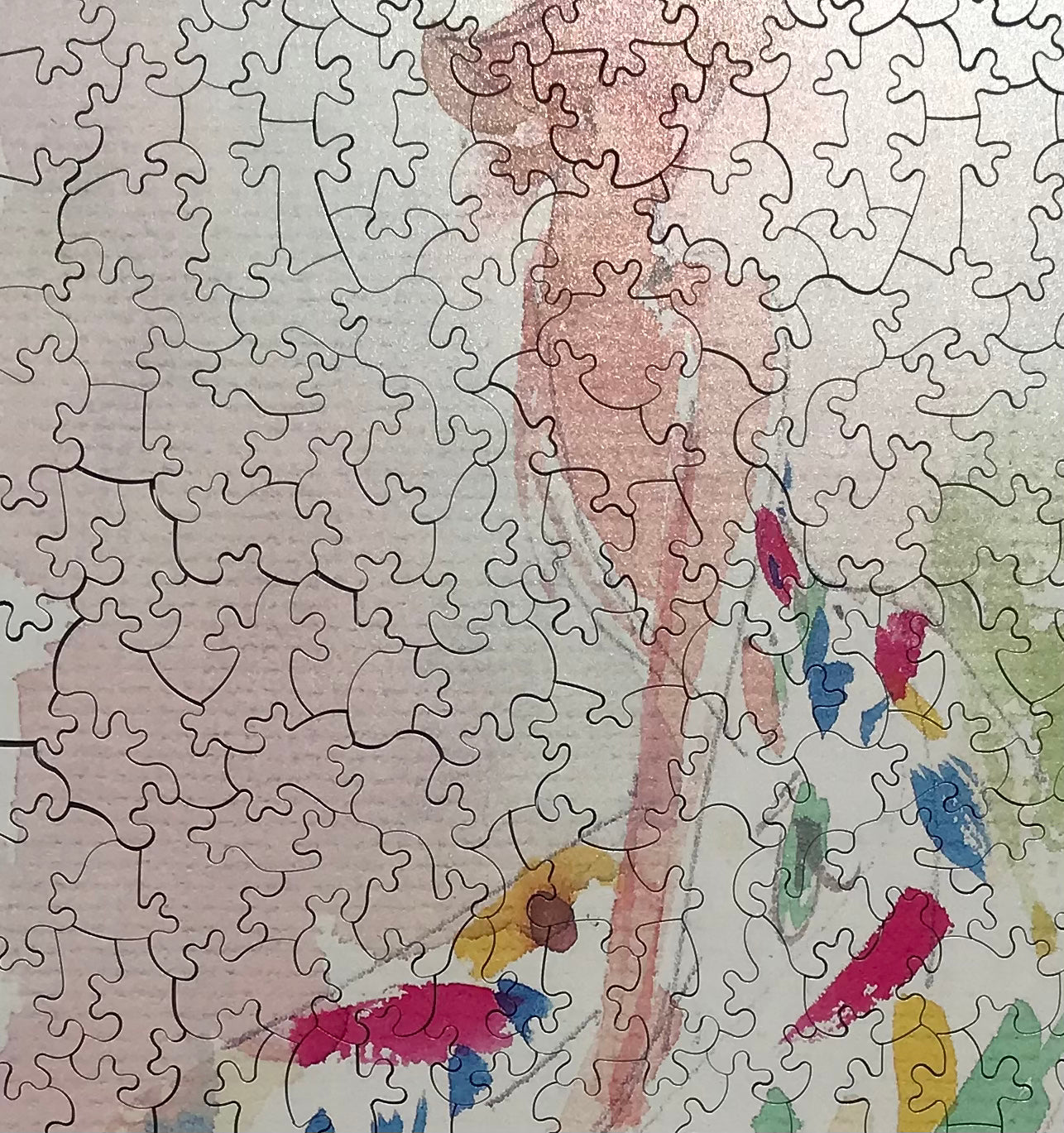 Halston Archive "With Love" Collection | Joe Eula Unique Wooden Collector Edition Jigsaw Puzzle