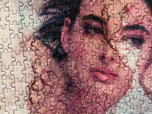 Artist Robert Farber Collector Edition Jigsaw Puzzle X Women's Alzheimer's Movement