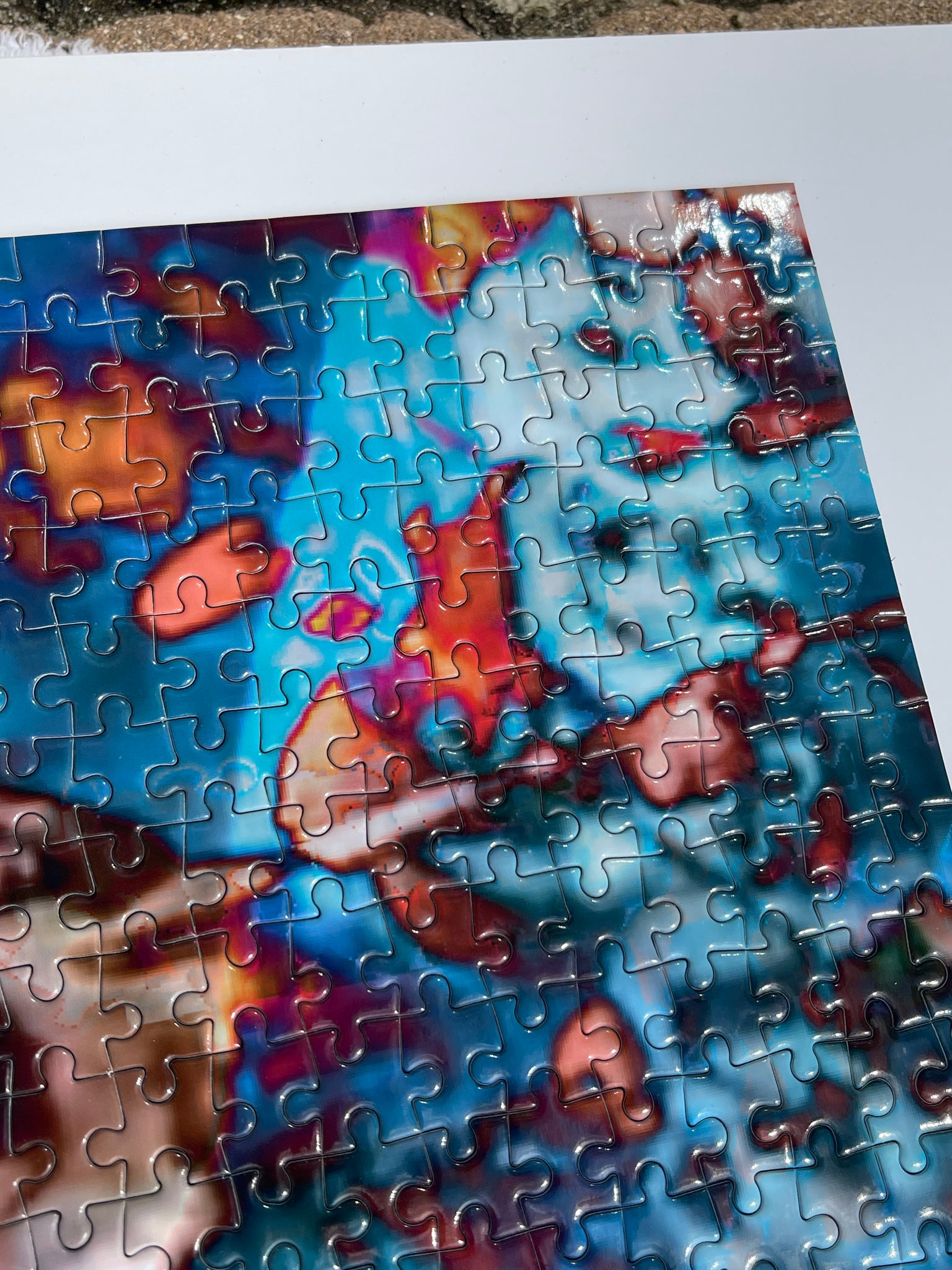 Artists Fragmentin & Lauren Huret Collector Edition Jigsaw Puzzle x Verbier 3-D Foundation: Panoramic Puzzle