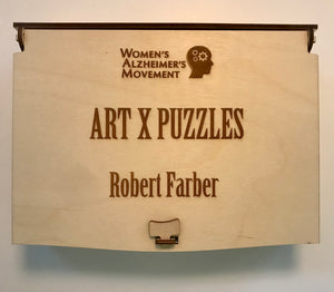 Artist Robert Farber Collector Edition Jigsaw Puzzle X Women's Alzheimer's Movement