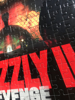 Designer Patrik Bolecek | Grizzly II Revenge Movie Poster Jigsaw Puzzle