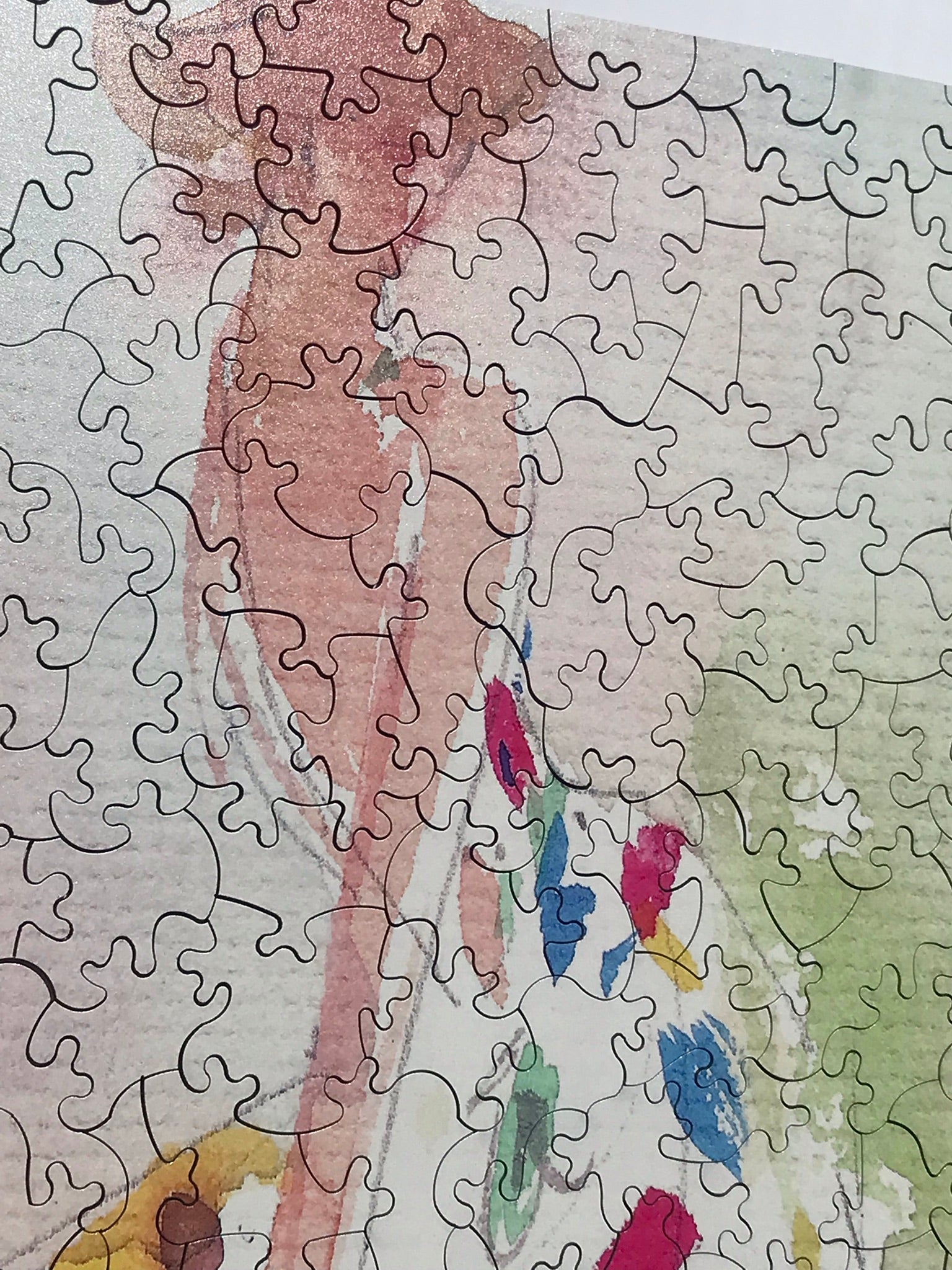 Halston Archive "With Love" Collection | Joe Eula Unique Wooden Collector Edition Jigsaw Puzzle