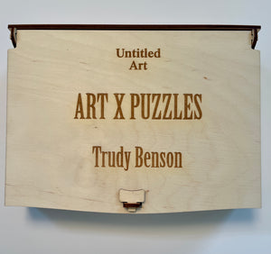 Artist Trudy Benson Collector Edition Jigsaw Puzzle X UNTITLED ART FAIR X NEST