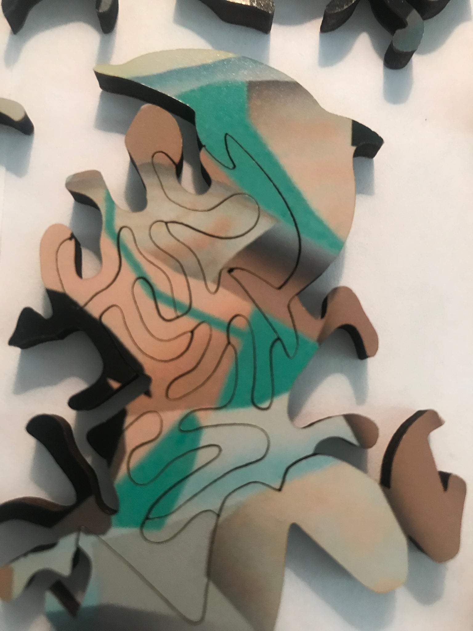 Artist Brandon Lipchik Collector Edition AI Wooden Jigsaw Puzzle