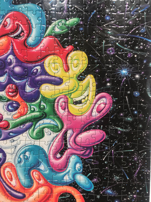 Artist Kenny Scharf Puzzle: Unlimited Collector Edition Jigsaw Puzzle