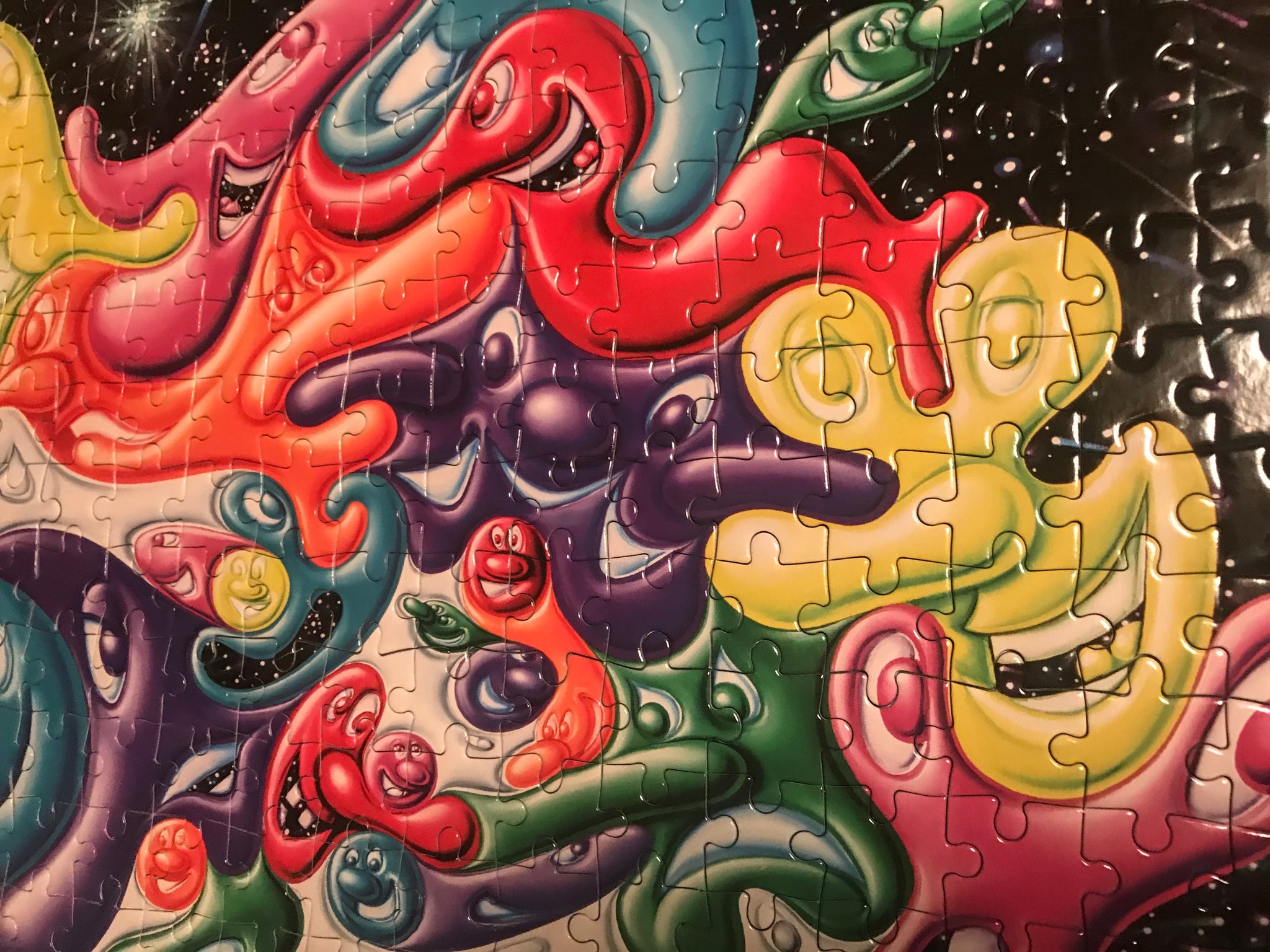 Artist Kenny Scharf Puzzle: Unlimited Collector Edition Jigsaw Puzzle