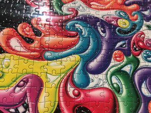 Artist Kenny Scharf Puzzle: Unlimited Collector Edition Jigsaw Puzzle