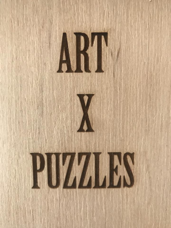 Artist Idris Khan Wooden Victorian-Cut Jigsaw Puzzle