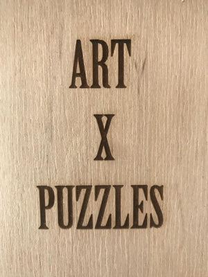 Artist Jonah Freeman and Justin Lowe Victorian-Cut Wooden Jigsaw Puzzle