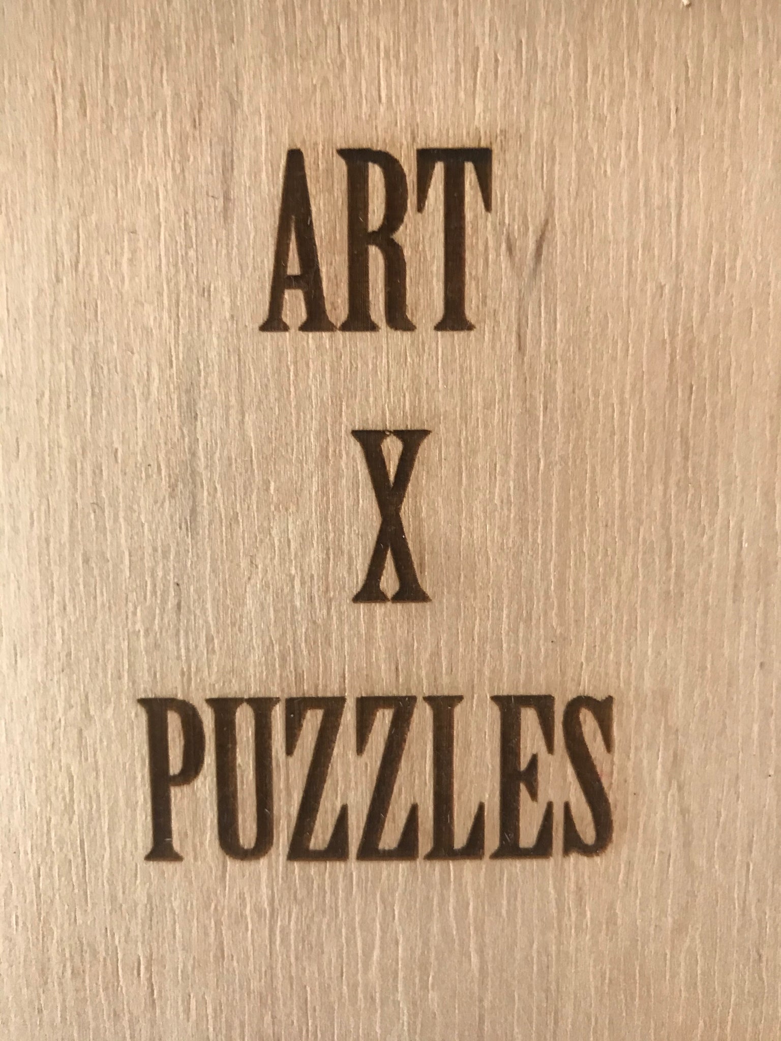 Artist Kay Rosen Collector Edition Jigsaw Puzzle