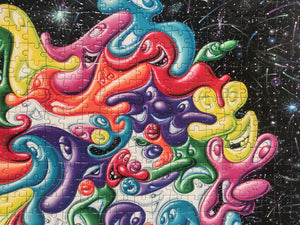 Artist Kenny Scharf Puzzle: Unlimited Collector Edition Jigsaw Puzzle