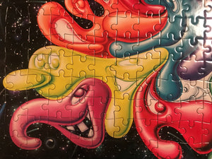 Artist Kenny Scharf Puzzle: Unlimited Collector Edition Jigsaw Puzzle