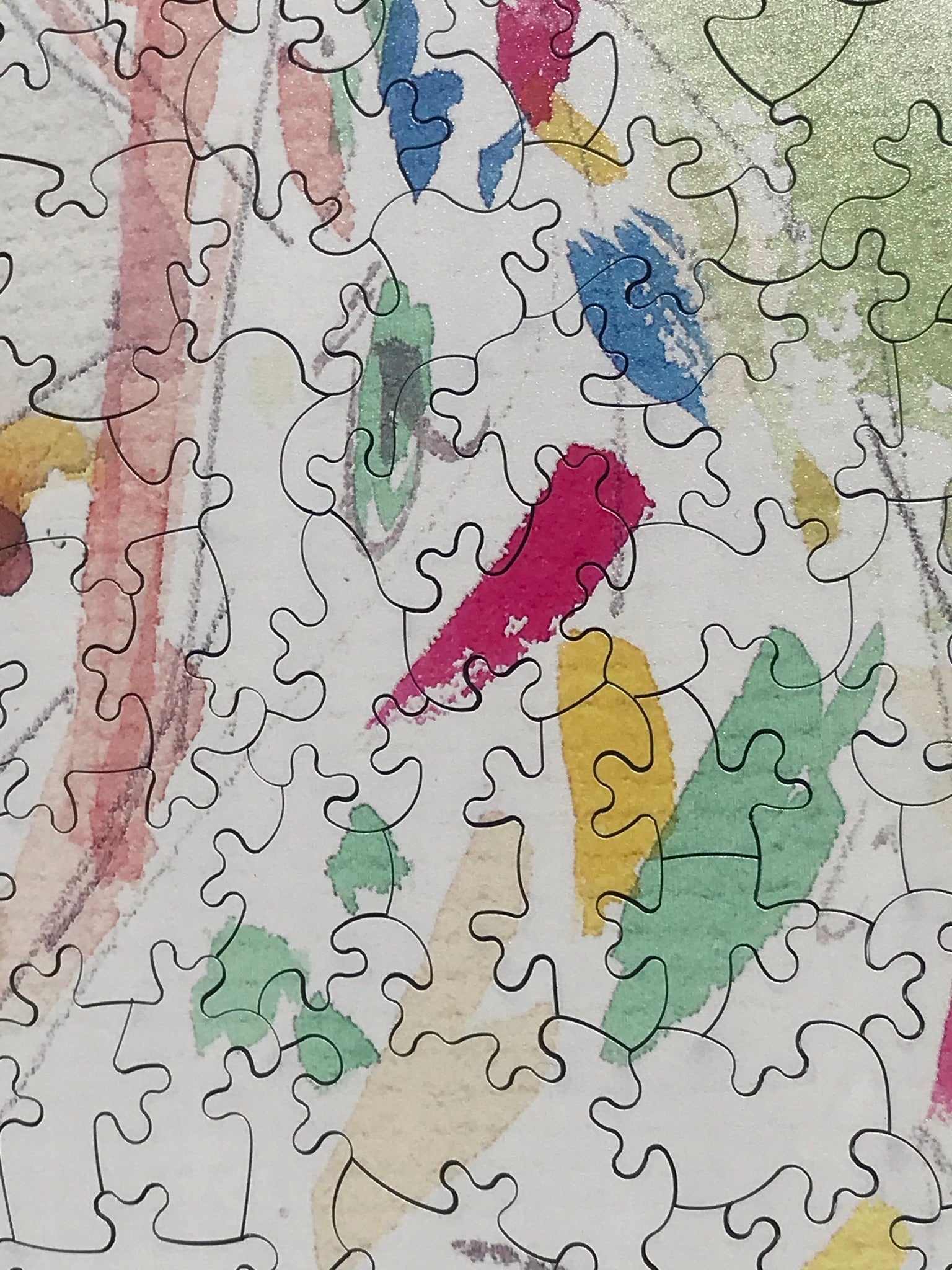 Halston Archive "With Love" Collection | Joe Eula Unique Wooden Collector Edition Jigsaw Puzzle