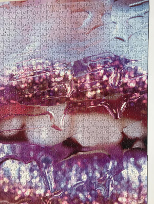 Artist Marilyn Minter: Unlimited Collector Edition Jigsaw Puzzle