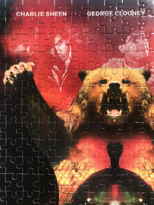 Designer Patrik Bolecek | Grizzly II Revenge Movie Poster Jigsaw Puzzle