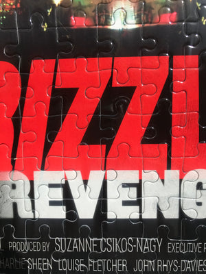 Designer Patrik Bolecek | Grizzly II Revenge Movie Poster Jigsaw Puzzle
