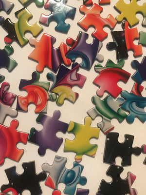 Artist Kenny Scharf Puzzle: Unlimited Collector Edition Jigsaw Puzzle