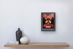 Designer Patrik Bolecek | Grizzly II Revenge Movie Poster Jigsaw Puzzle