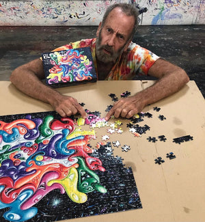 Artist Kenny Scharf Puzzle: Unlimited Collector Edition Jigsaw Puzzle