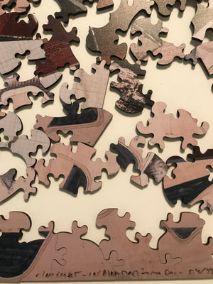 Artist Jitish Kallat Victorian-Cut Collector Edition Wooden Jigsaw Puzzle