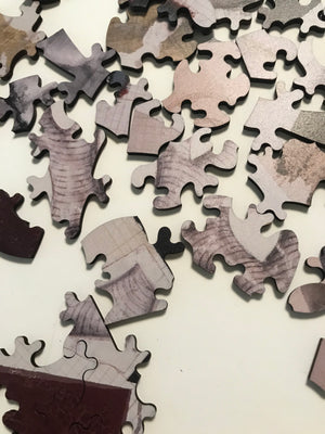 Artist Jitish Kallat Victorian-Cut Collector Edition Wooden Jigsaw Puzzle